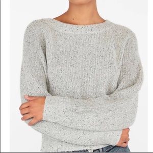 Express Sequin Cropped Sweater